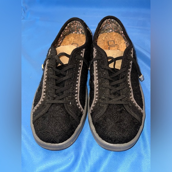 Hey Dude Karina Knit Slip On Casual Shoes Women's Size 9 black - Picture 2 of 10